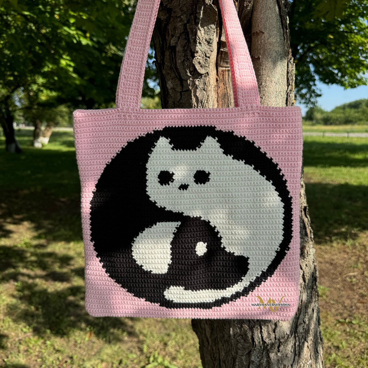 Cat and dog bag Crochet Pattern