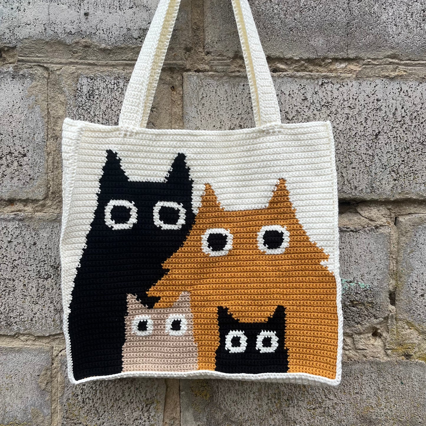Cat family Crochet Pattern