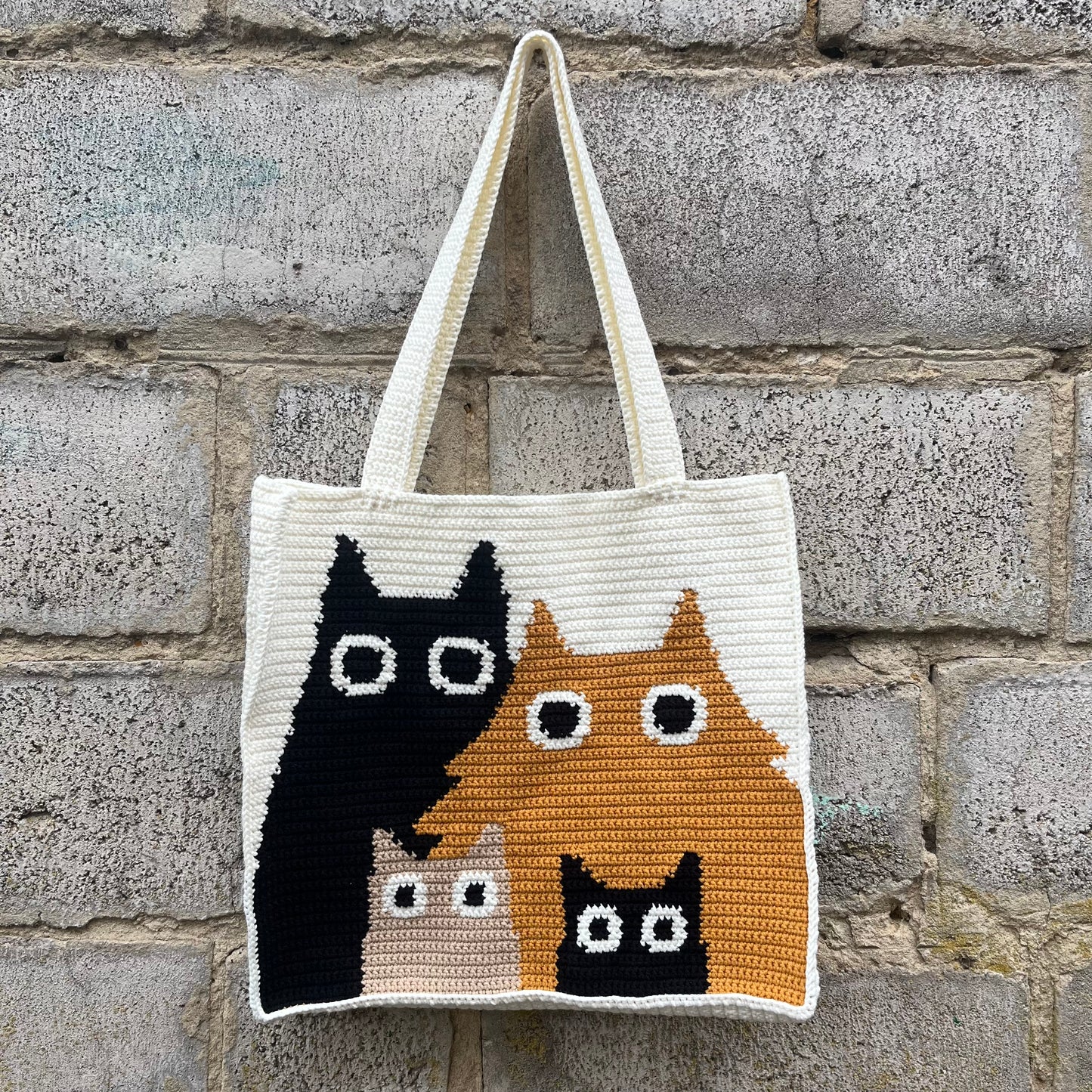 Cat family Crochet Pattern
