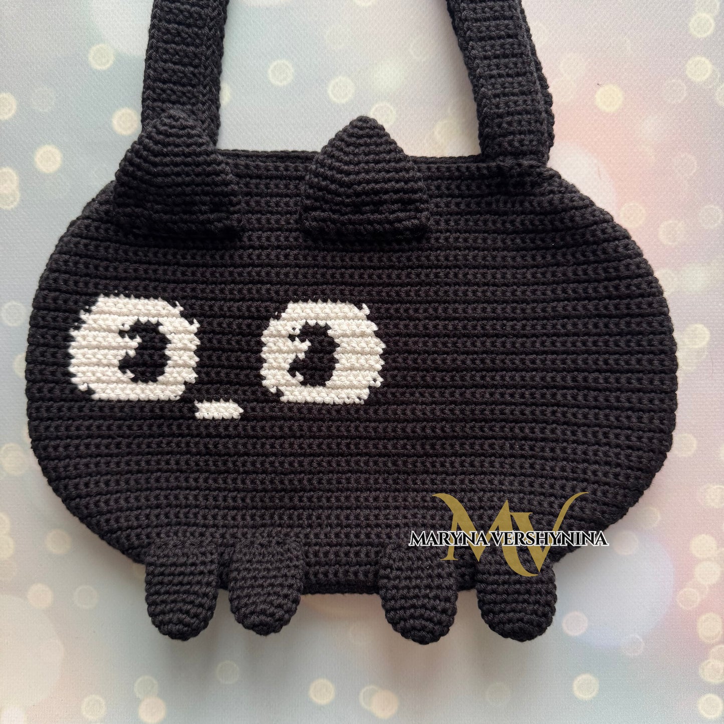 Cute Black Cat Crochet Pattern