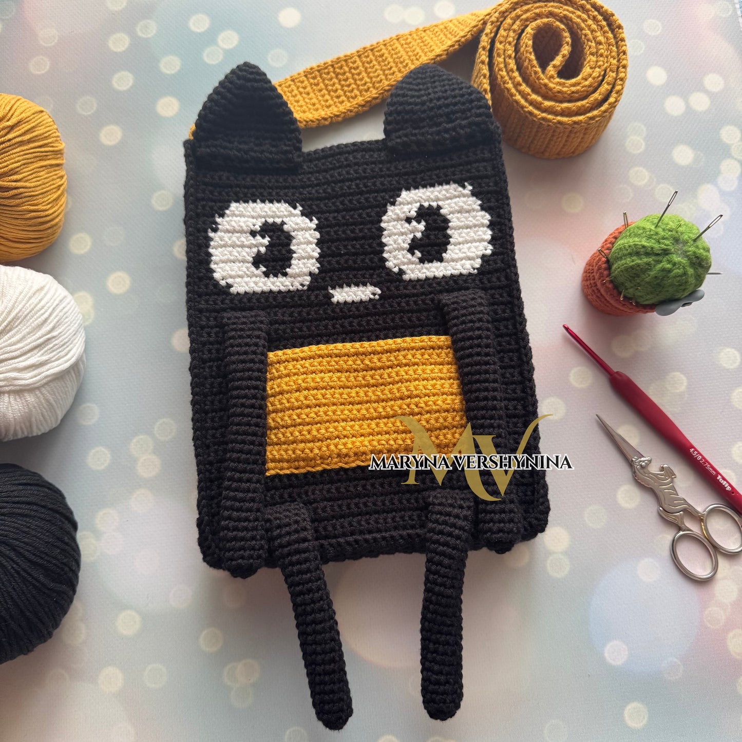Cute Black Cat Bag