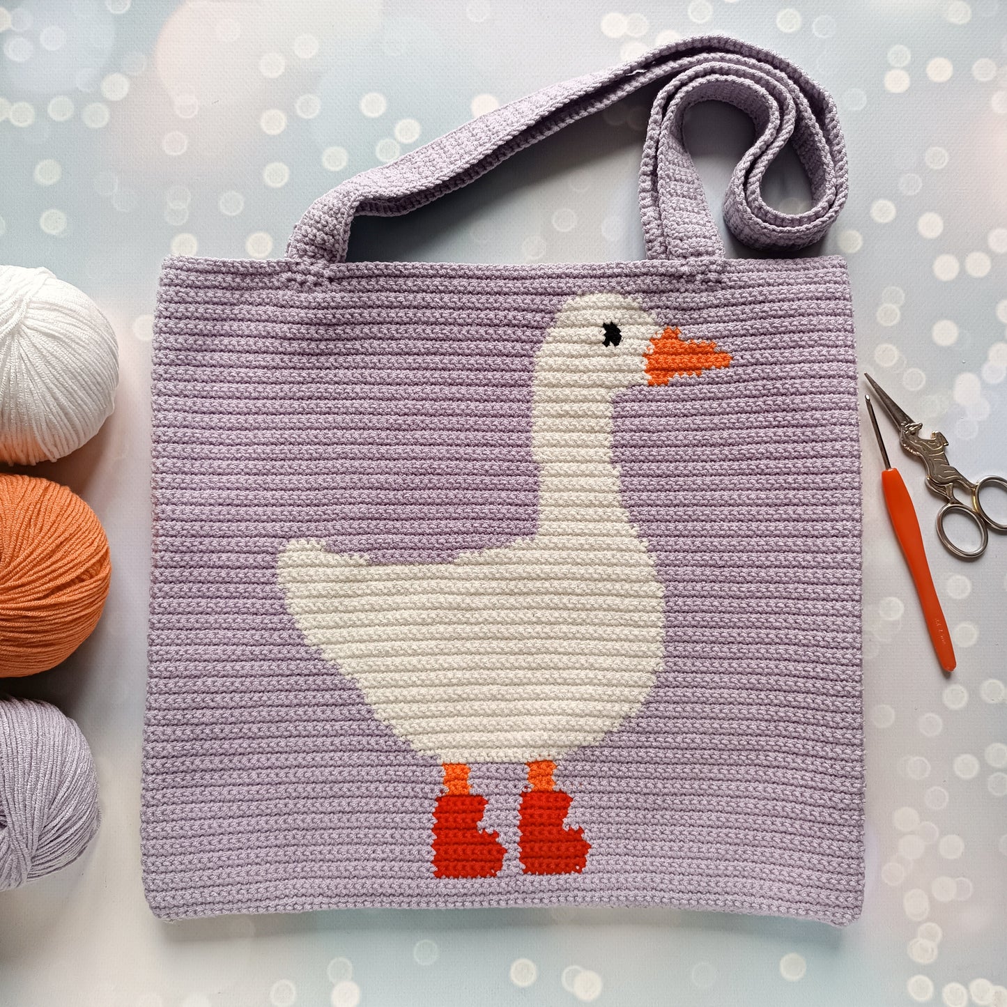 Goose bag Crochet Pattern