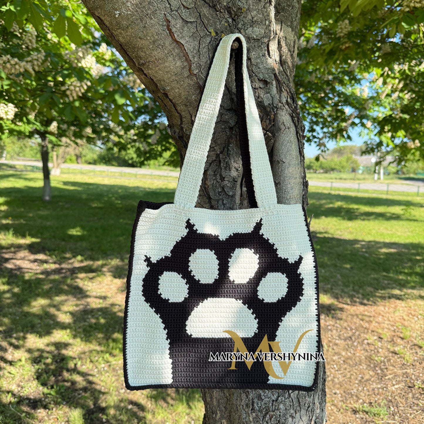 Paw Bag Crochet Pattern