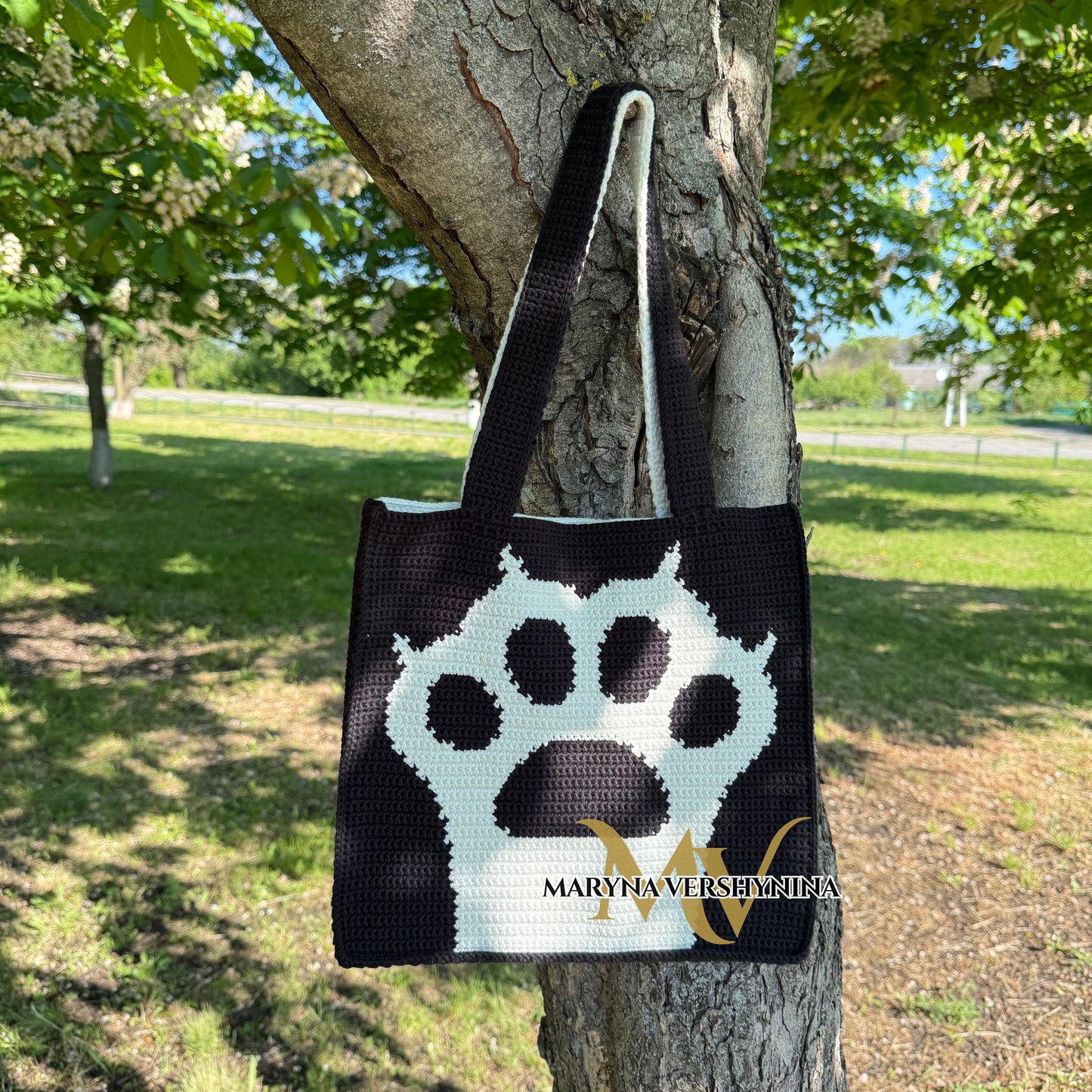 Paw Bag Crochet Pattern