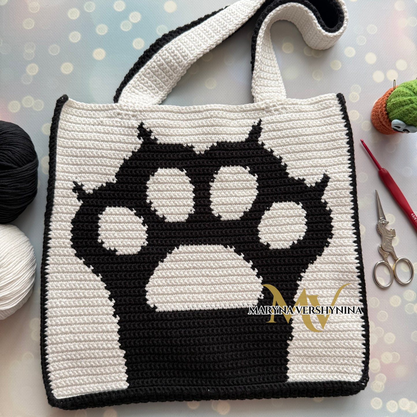 Paw Bag Crochet Pattern
