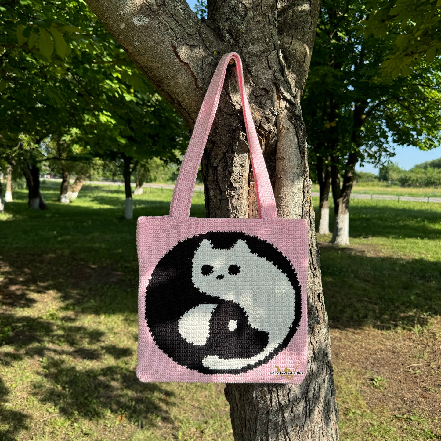 Cat and dog bag Crochet Pattern