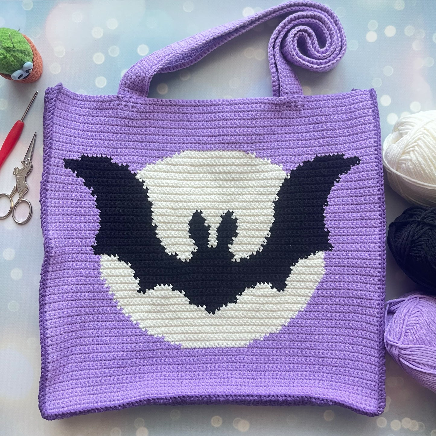 Bat bag Crochet Pattern