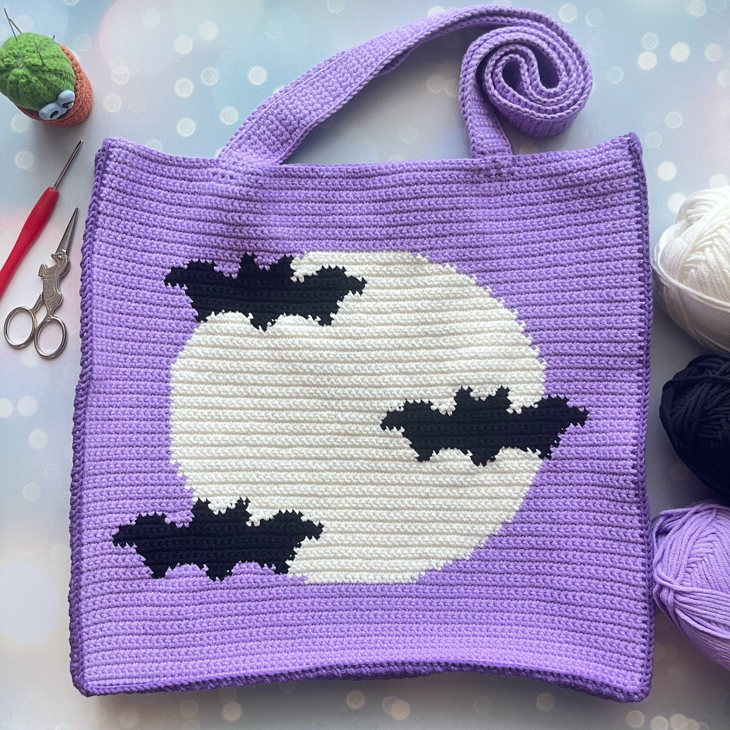 Bat bag Crochet Pattern
