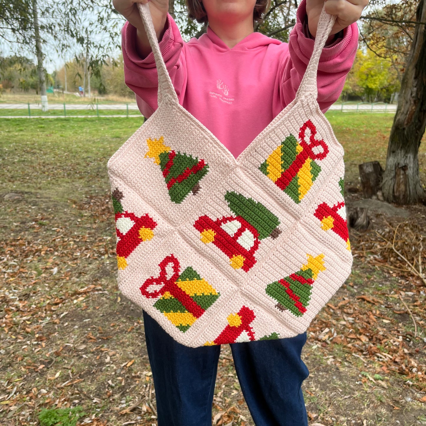 Christmas Bag Crochet Pattern