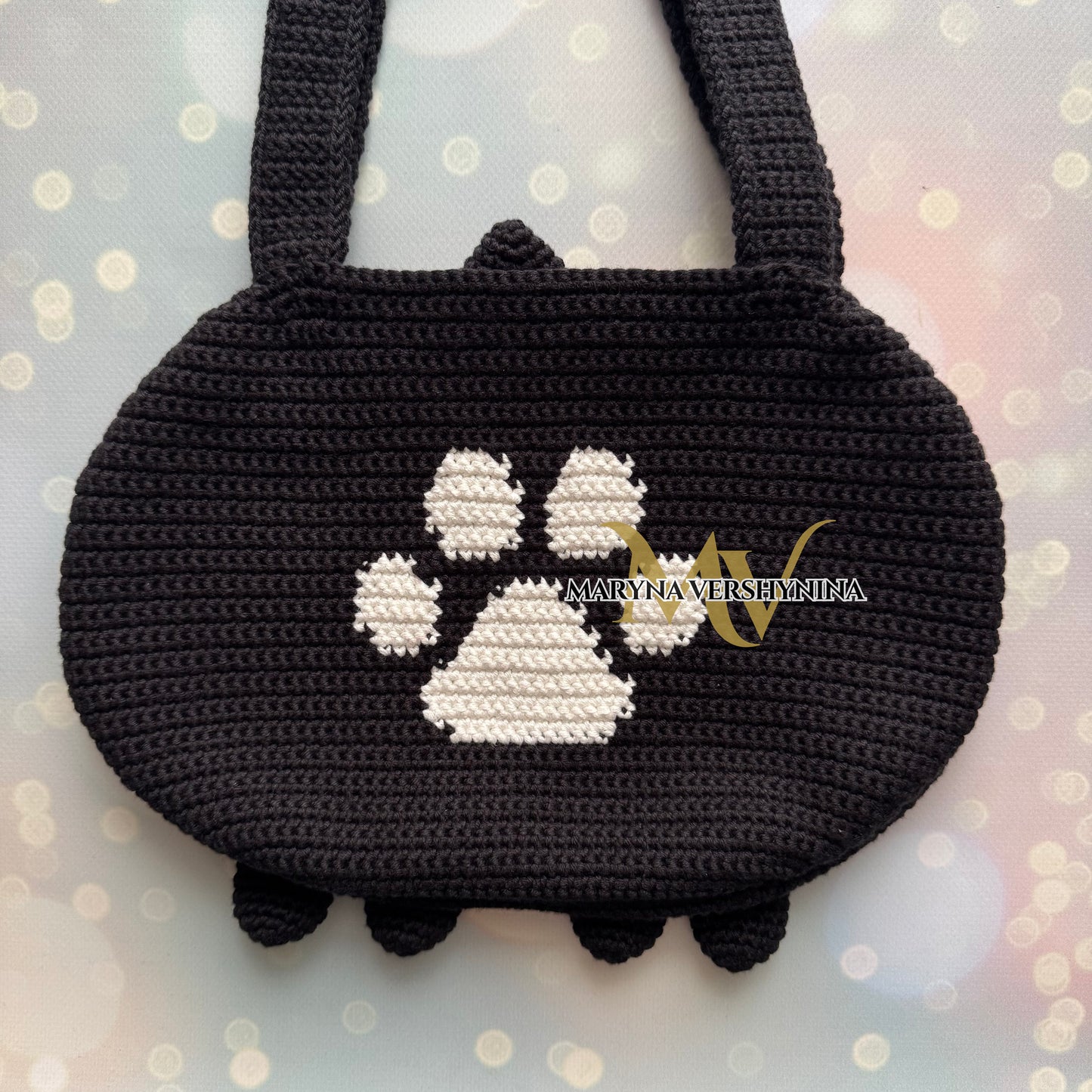 Cute Black Cat Crochet Pattern