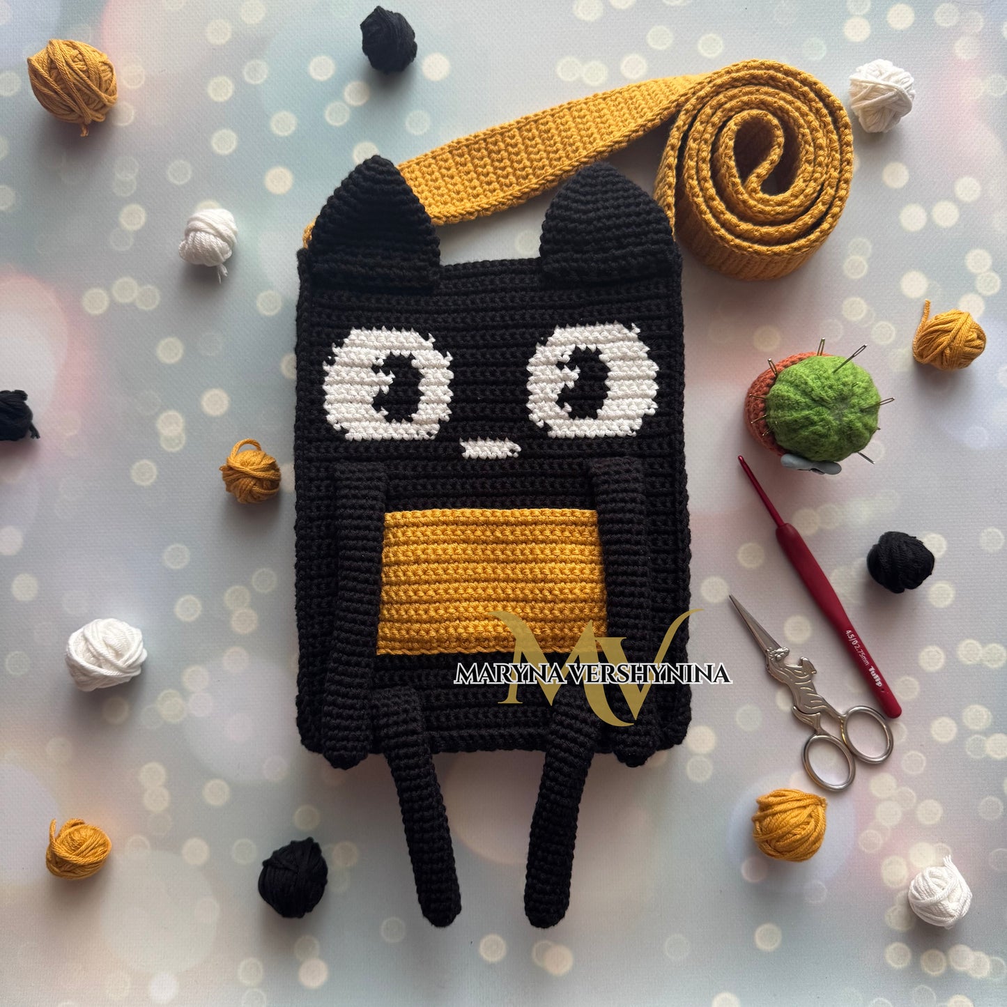 Cute Black Cat Bag