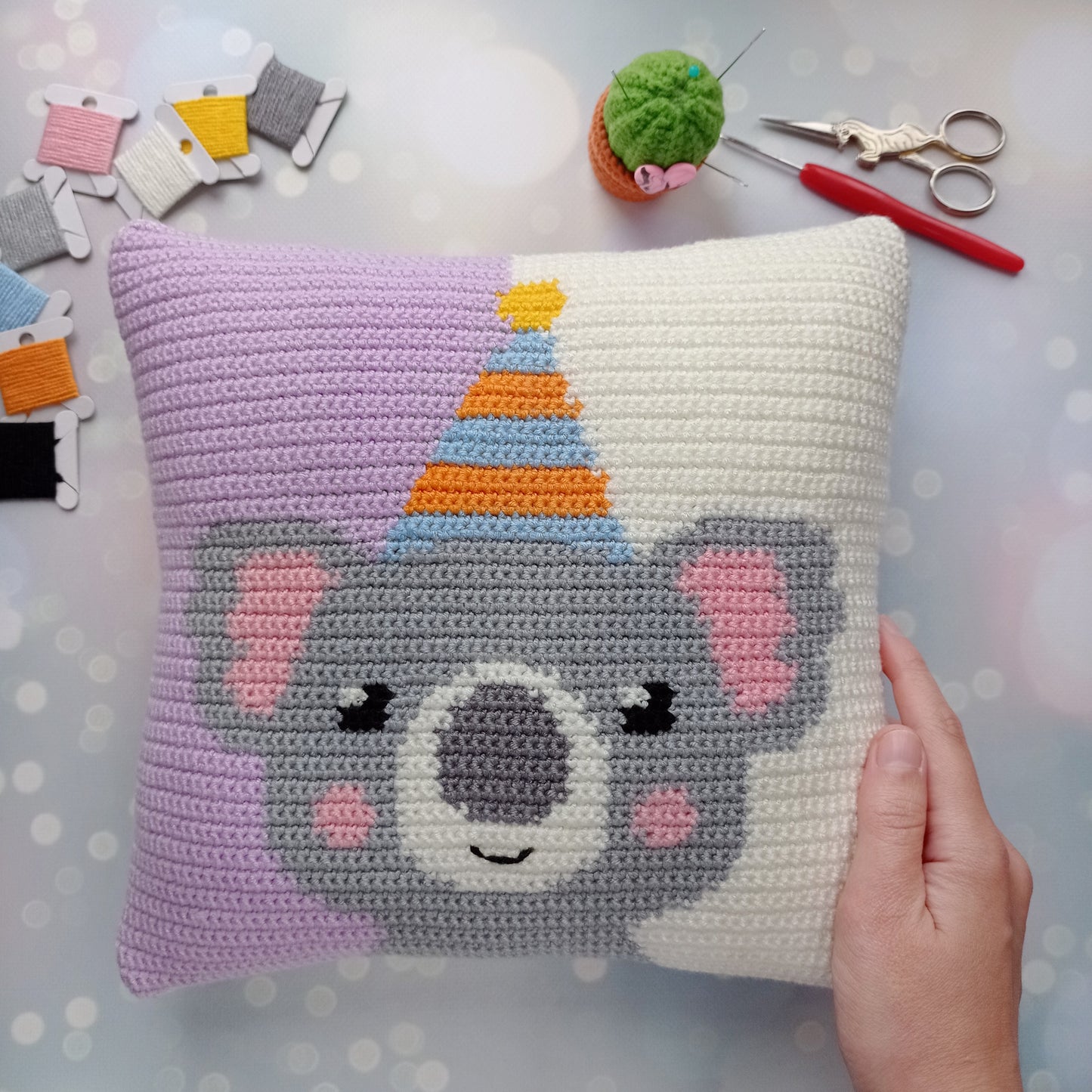 Koala pillow Crochet Pattern