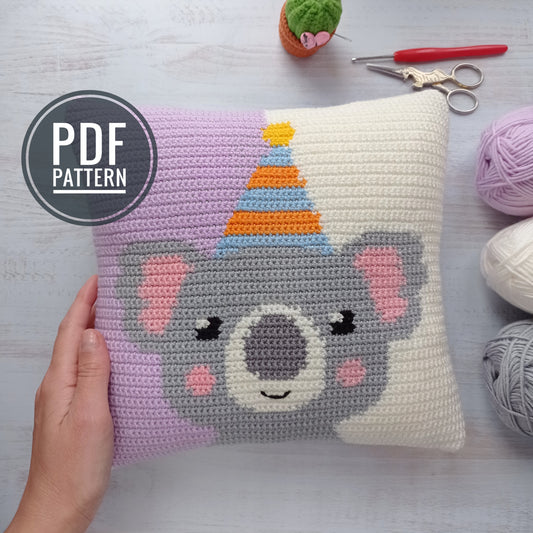 Koala pillow Crochet Pattern