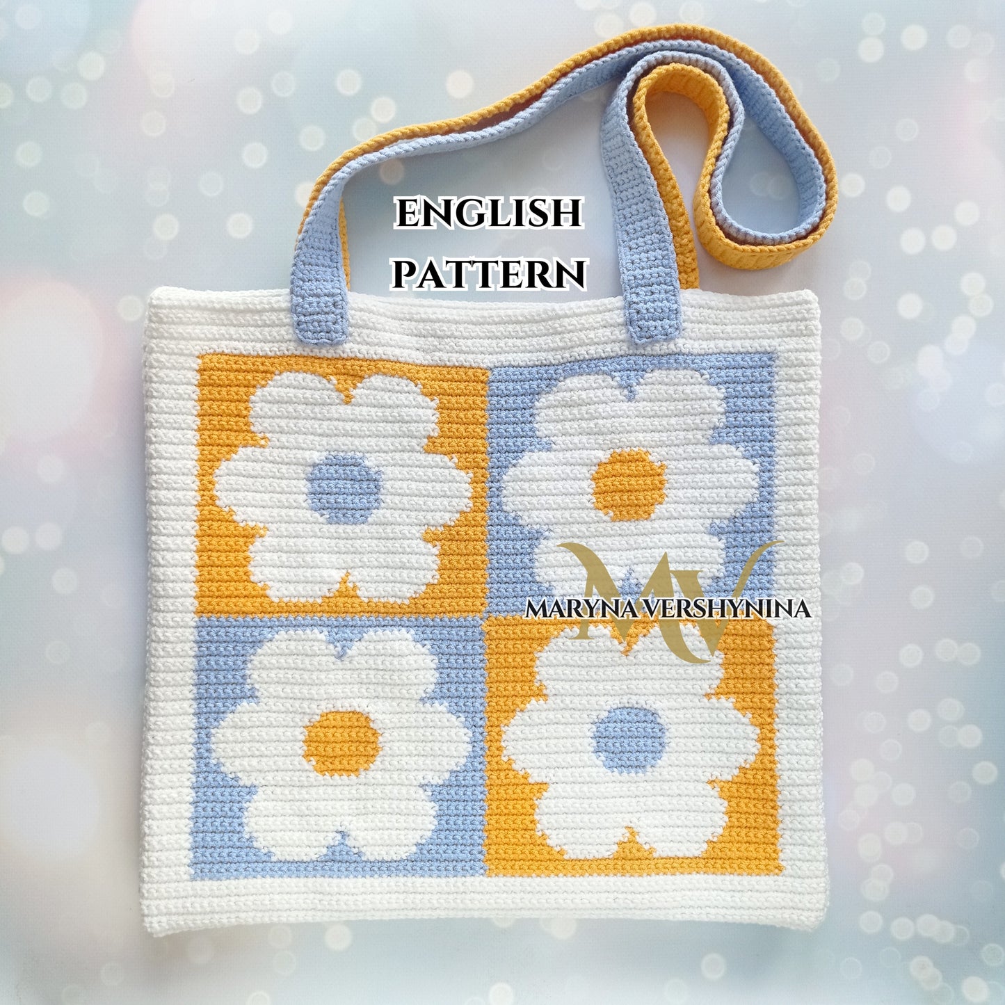 Daisy bag Crochet Pattern