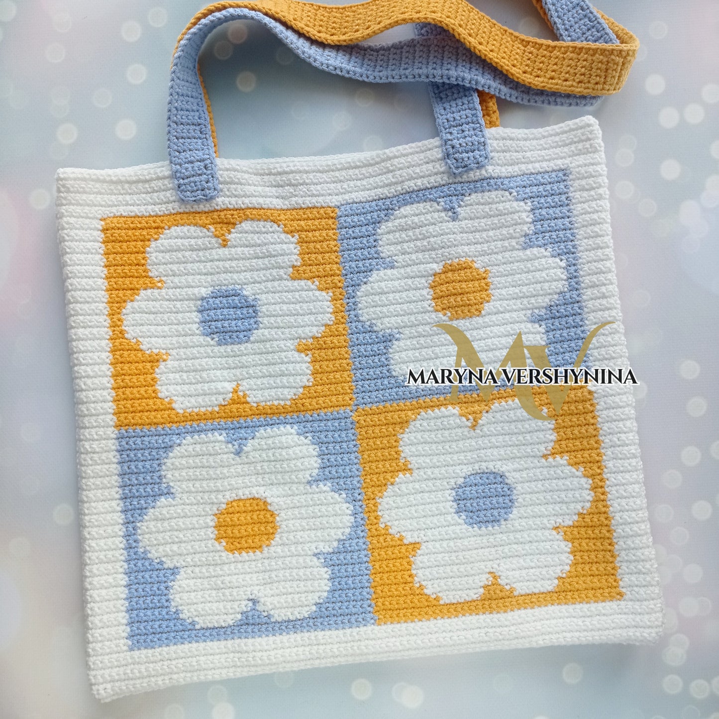 Daisy bag Crochet Pattern