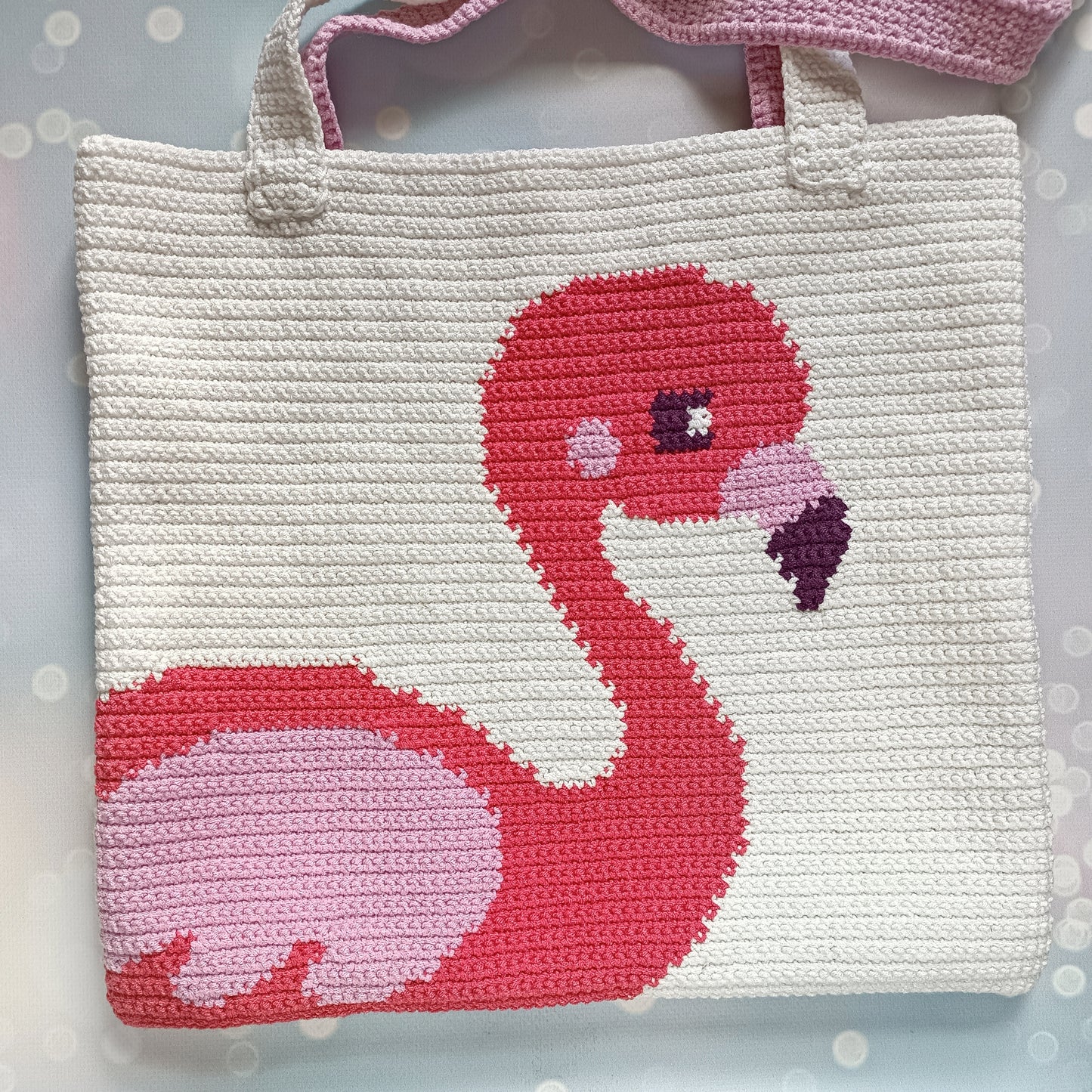 Flamingo bag Crochet Pattern