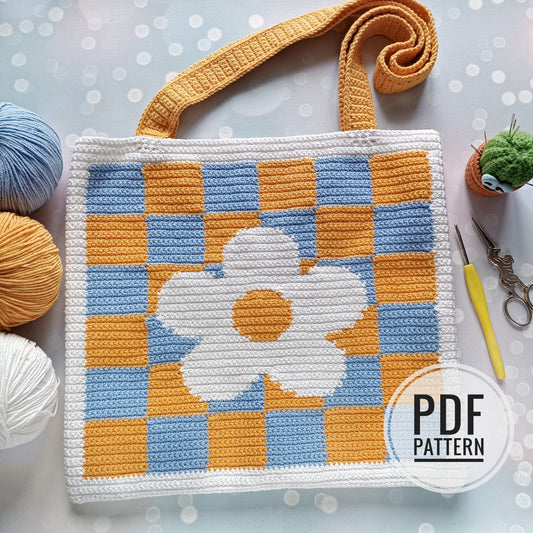 Daisy bag Crochet pattern