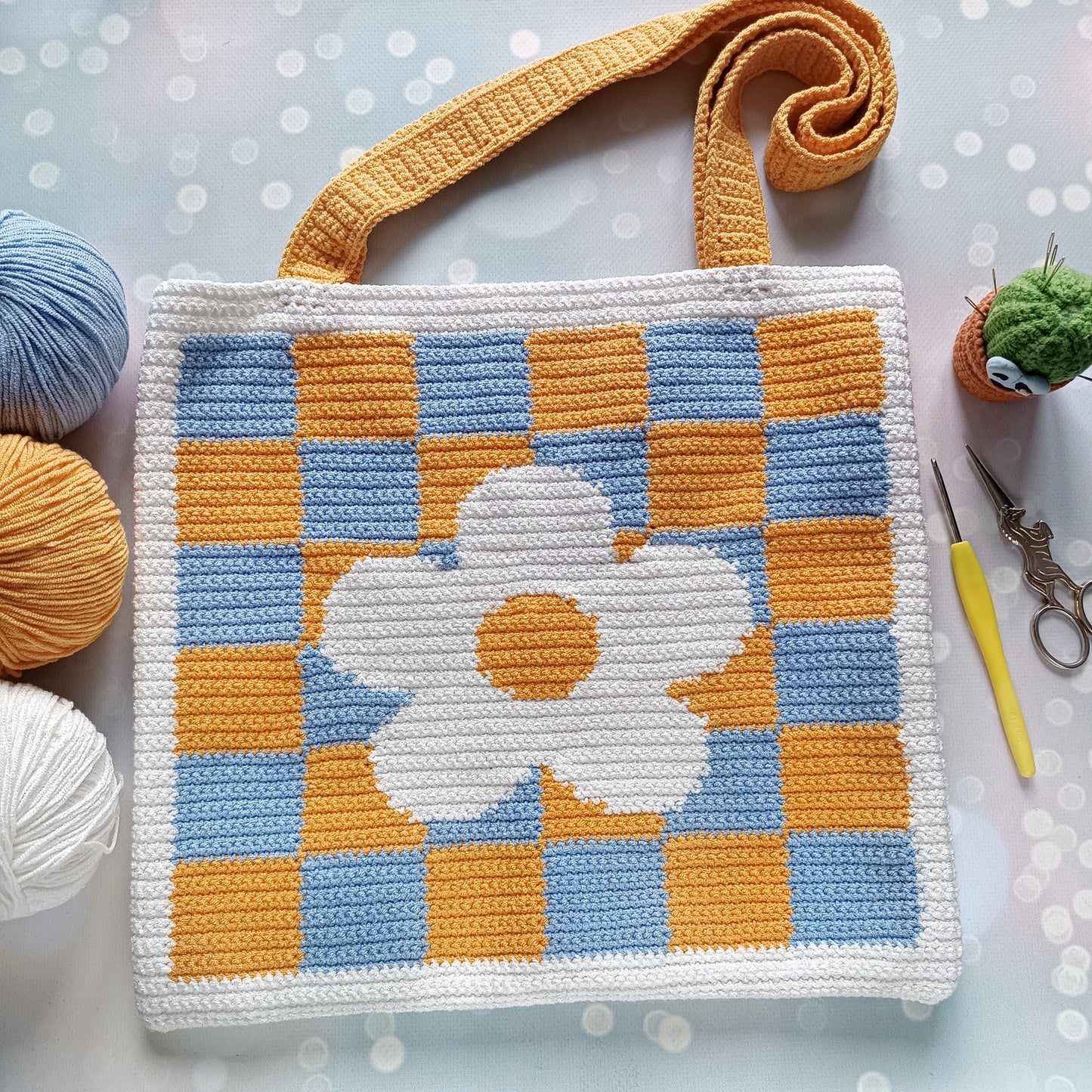 Daisy bag Crochet pattern