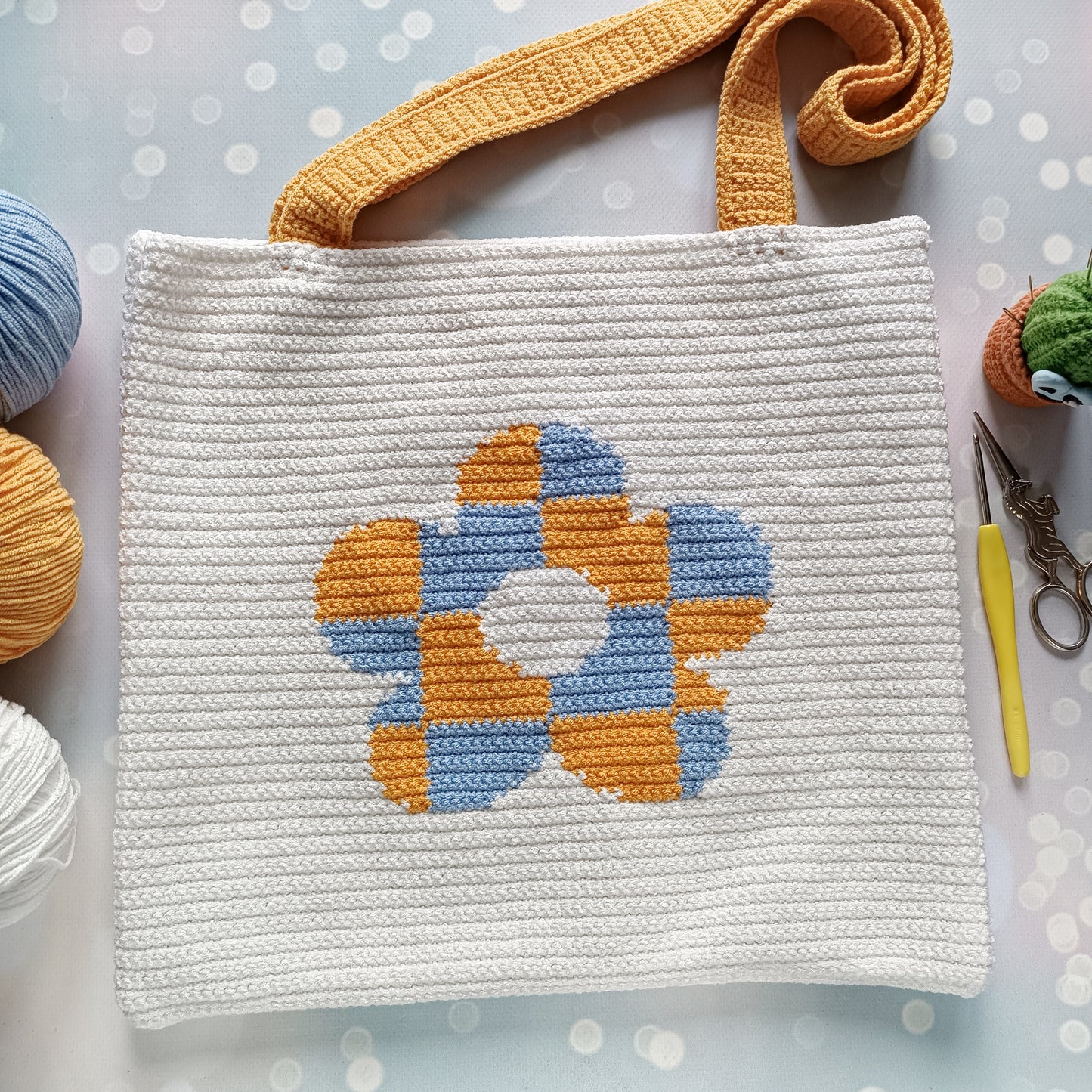 Daisy bag Crochet pattern
