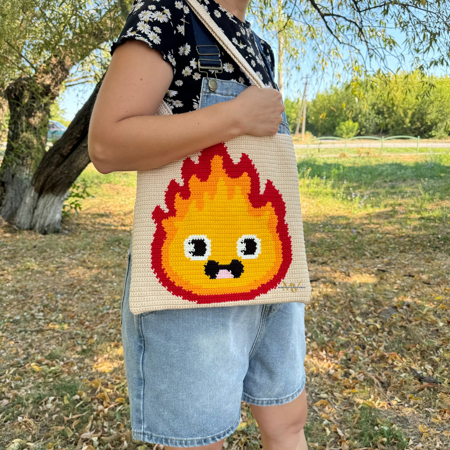 Cute fire bag Crochet Pattern