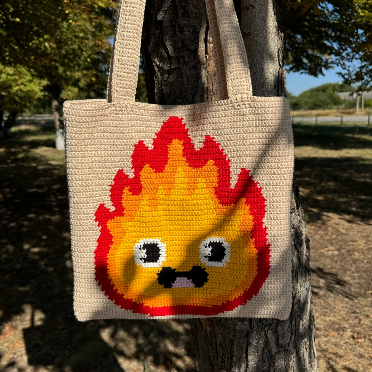 Cute fire bag Crochet Pattern