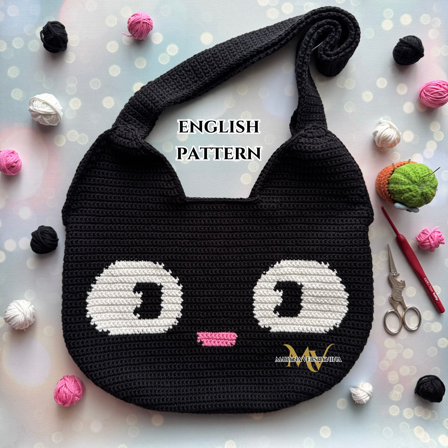 Black Cat Crochet Pattern