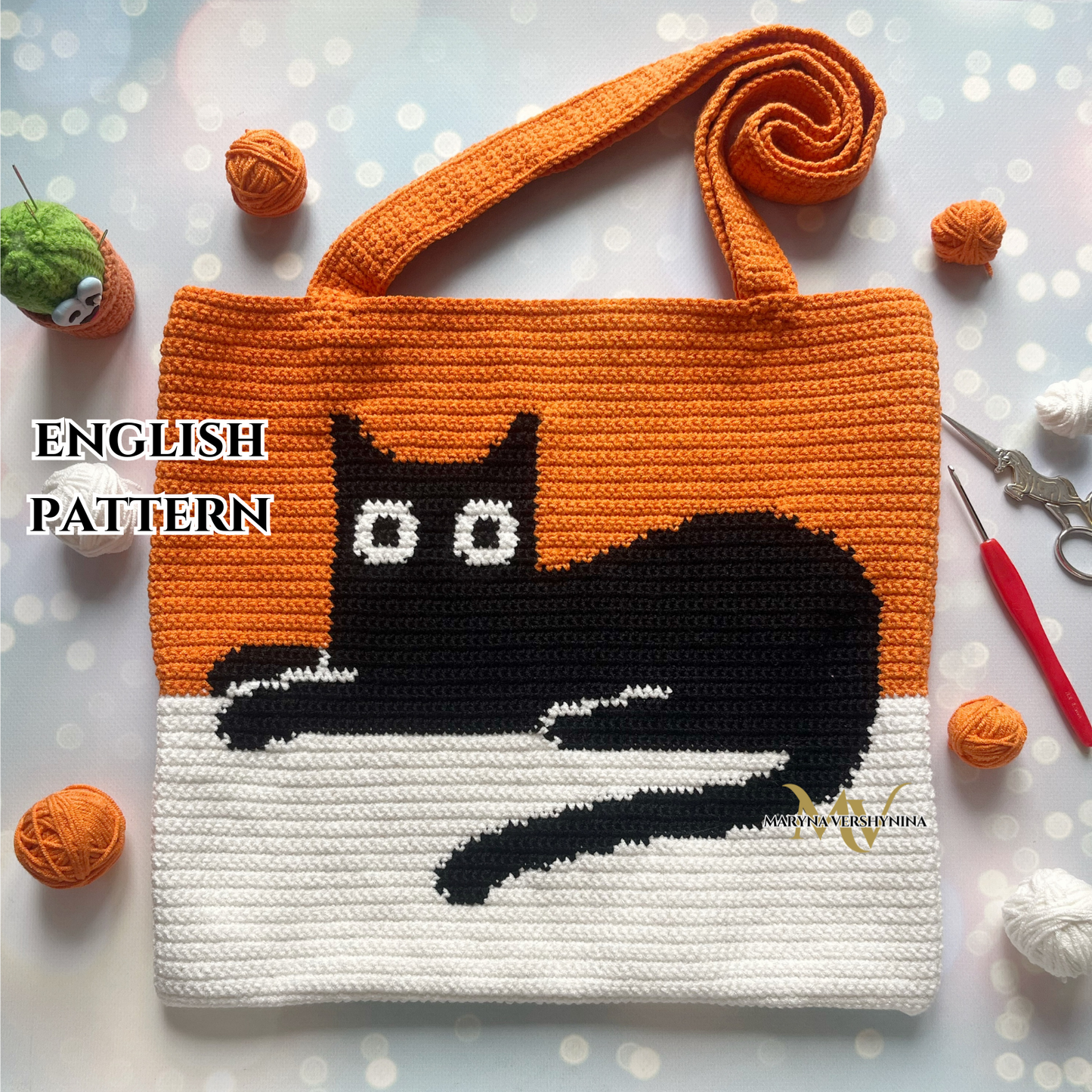 Cat Bag Crochet Pattern