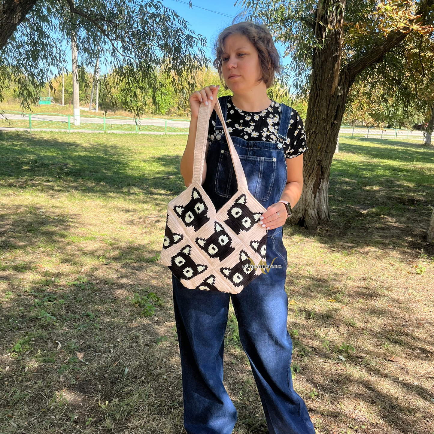 Cute Cats Bag Crochet Pattern